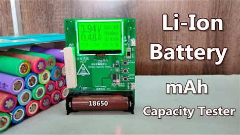 lithium ion 18650 testing